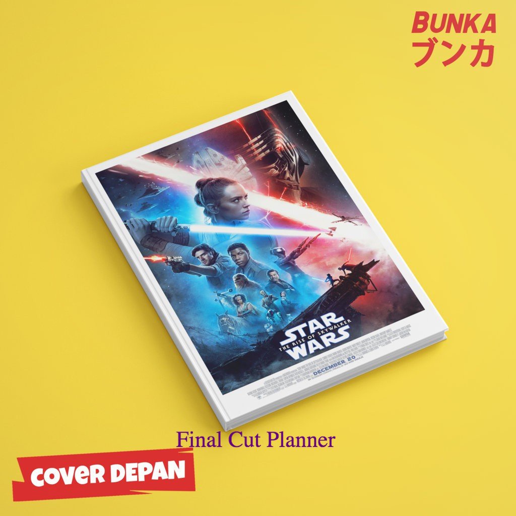 

Notebook Star Wars 8A Hardcover A5 Buku Tulis Catatan Note Agenda Planner Jurnal .
