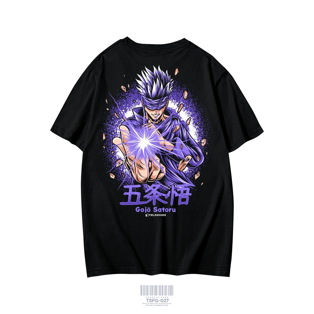 KAOS ANIME GOJO SATORU PURPLE HOLLOW