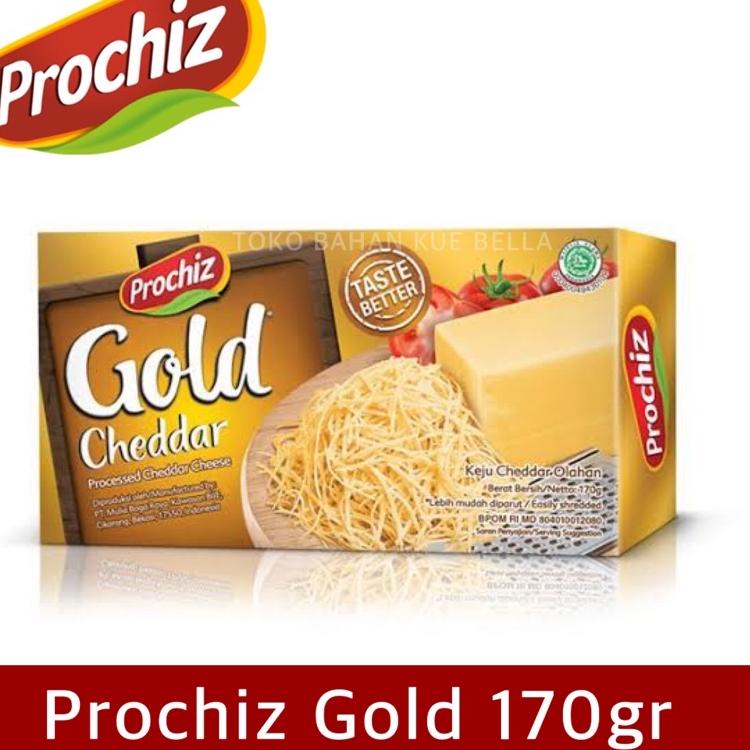 

Instan--PROCHIZ GOLD 160gr - Keju Cheddar Cheese