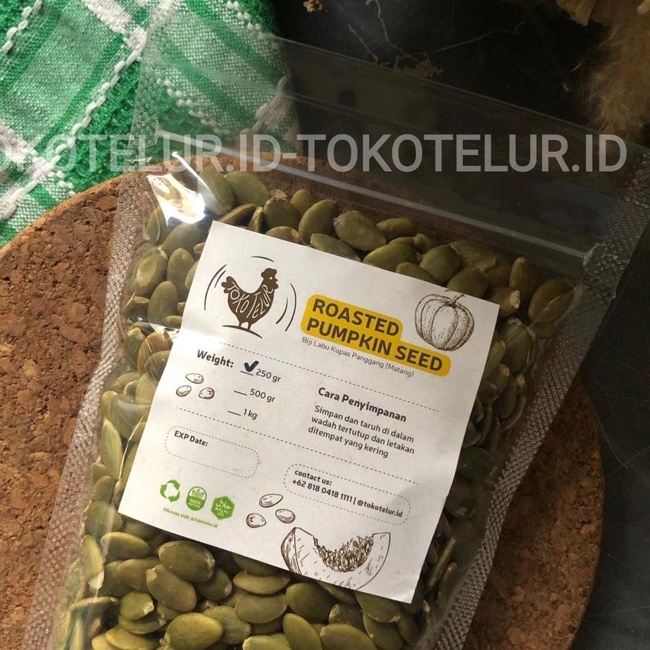 

Trci7I2u--Pumpkin Seed Roasted (Biji Labu Kupas Matang Panggang) 250Gram