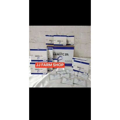 OTC 20% 20 % obat ikan luka antibiotik karantina borok jamur Aeromonas koi koki louhan Channa cupang