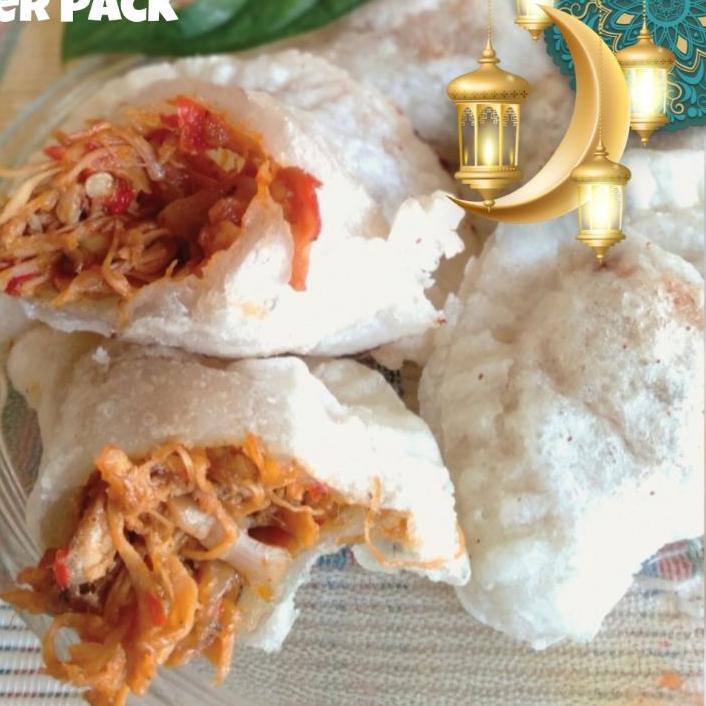 

[[_09]]CIRENG ISI AYAM SUWIR PEDAS HALAL NON MSG/CIRENG ISI PREMIUM/CIRENG VARIAN ISI/isi 8 biji per pack