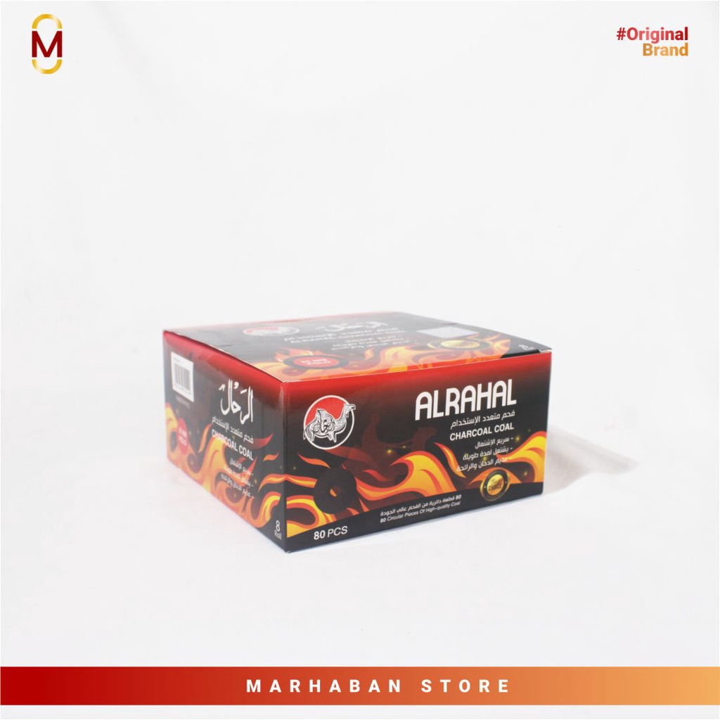 Arang Al rahal Charcoal Magic | Pengharum Ruangan | Areng Dupa | Arang Bukhur | Pembakar Bukhur