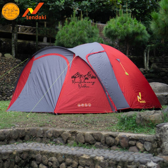 TENDA CAMPING TENDAKI MOLUCAS 6 PRO TENDA FAMILY KAP 6 7 8 ORANG