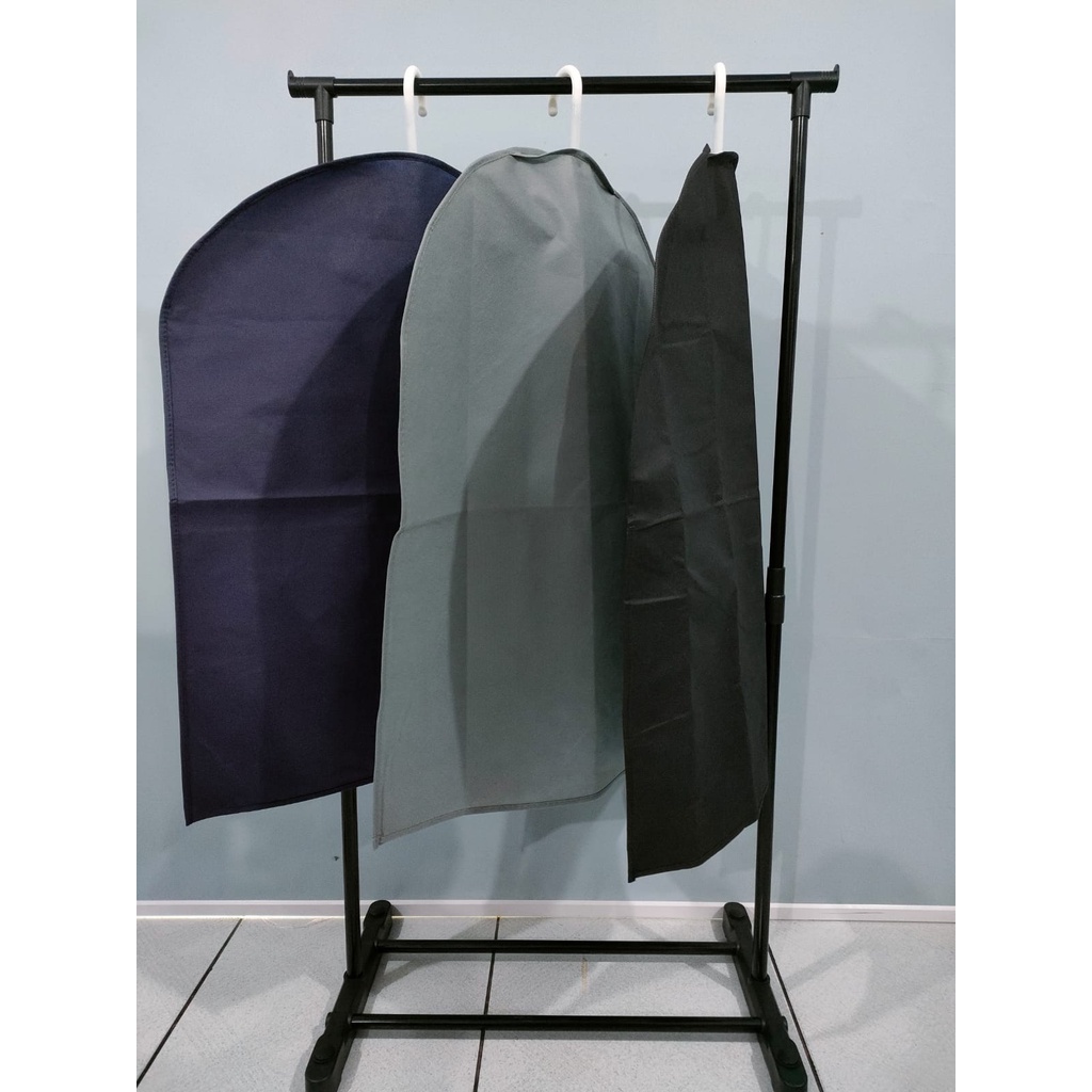 SHENAR,(COD) COVER BAJU BAHAN KAIN NON WOVEN -  COVER JAS / SARUNG JAS/ COVER GANTUNGAN BAJU / PELINDUNG BAJU COVER CLASSY 60X80CM / GAYA 60X120CM