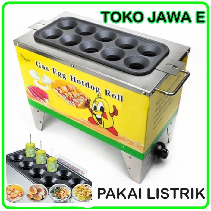 Sostel Kompor Sosis Jeho Sostel Etl Je10/Mesin Sostel 10 Lubang - Listrik