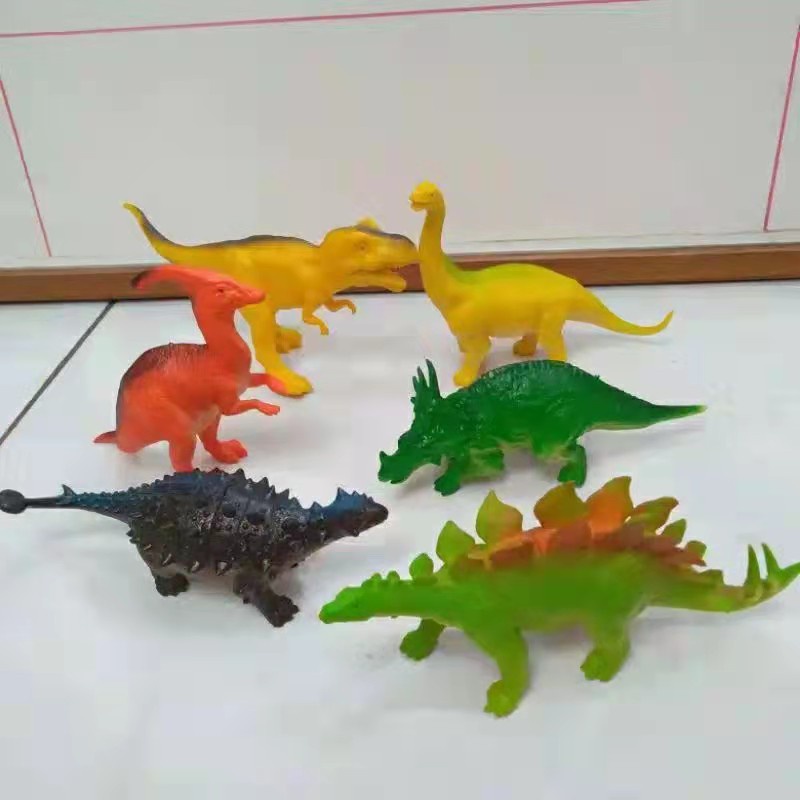 Mainan Anak Dinosaurus Set 6pcs/Animal World Dinosaurus