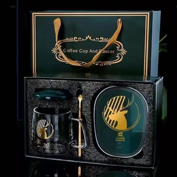 

Christmas Deer Hampers Mug Warmer Set / Set Penghangat Gelas Hampers