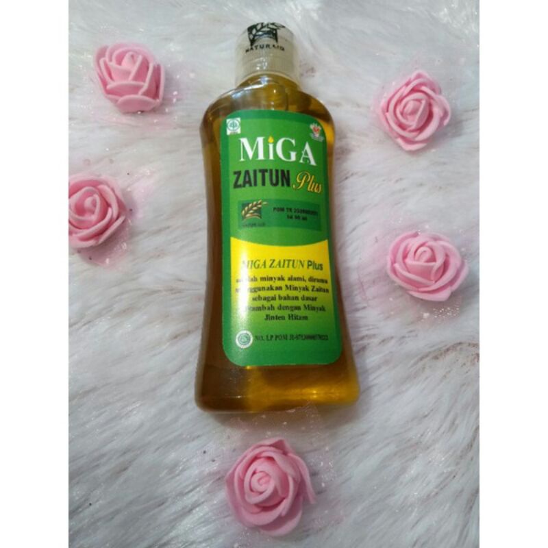 MIGA Minyak Zaitun plus EXTRA VIRGIN Asli  Naturaid bisa diminum