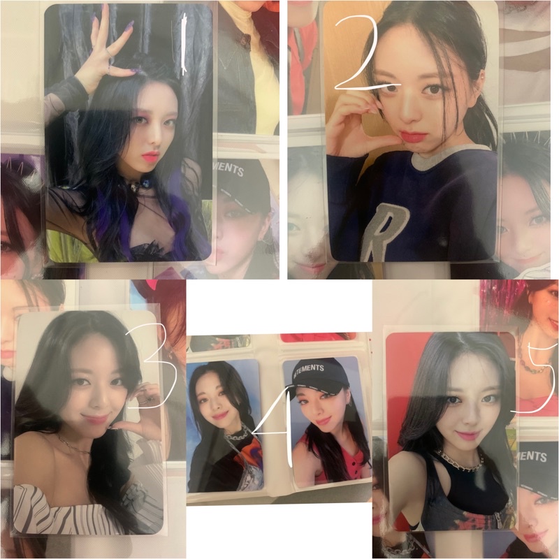 WTS Photocard ITZY Yuna (NBD & CIL ERA)