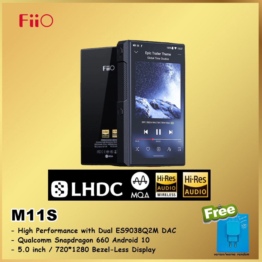 Fiio M11S Hi-Res Portable Music Player DAP M11 S M 11S M 11 S