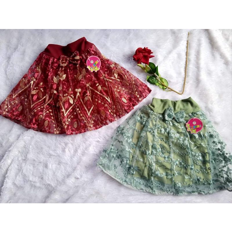 Rok Brukat Anak 1-3th/rok anak perempuan