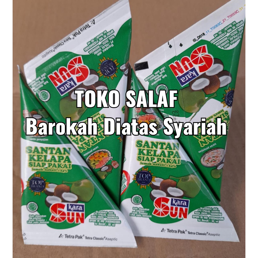

Sun Kara Santan Kelapa Instant Top Brand 65 ml