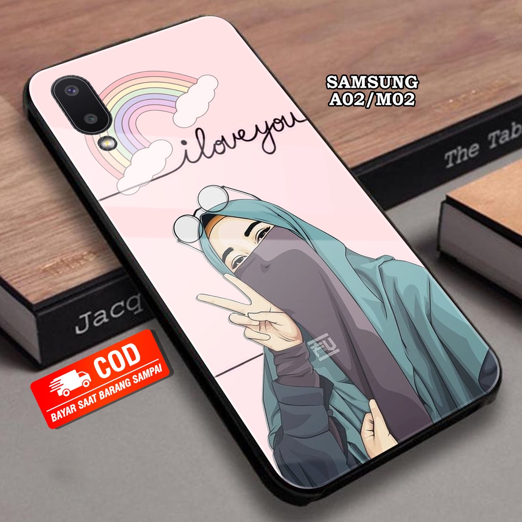 CASE SAMSUNG A02 / M02 - Casing SAMSUNG A02/ M02 Terbaru TOP ONE CASE [ HIJAB ] Silikon SAMSUNG M02 