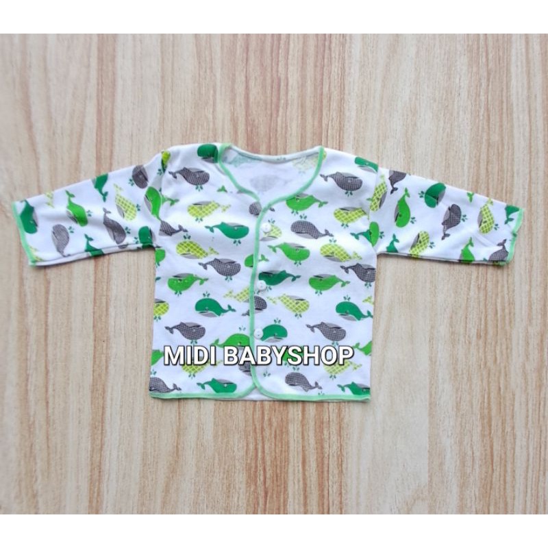 Baju Bayi Lengan Panjang Baru Lahir Motif Saffenda Baby SNI