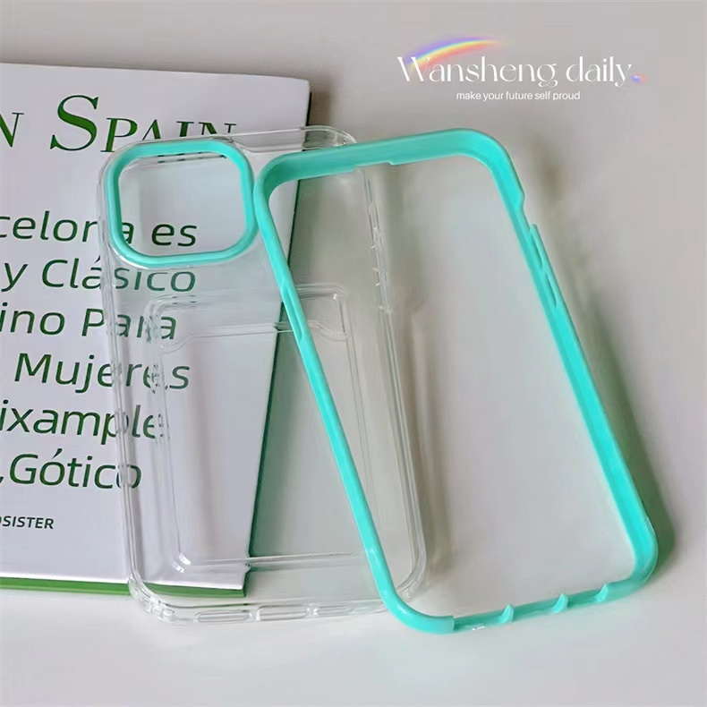 Soft Case Silikon Transparan Cover iPhone 6S 7 8 Plus XR XS Max 7 + 8 + ip Dengan Bumper Pelindung Lensa