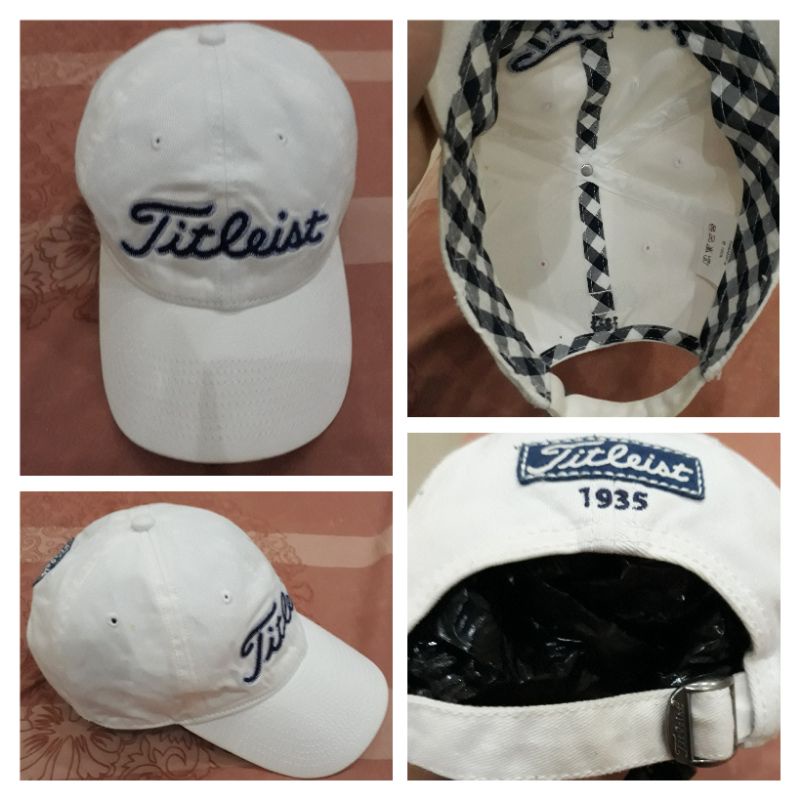 Topi golf titleist second