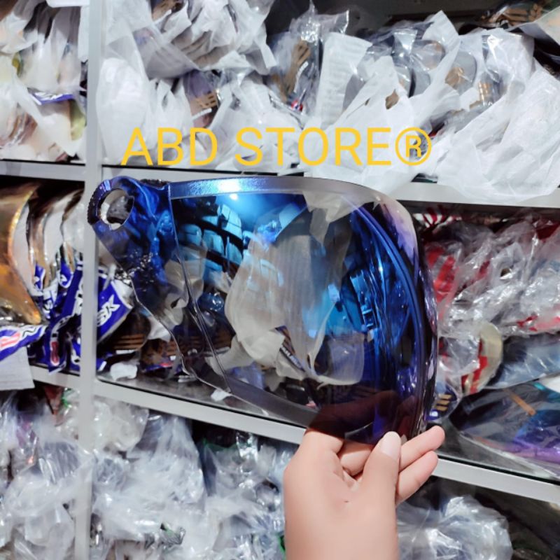 Kaca Visor Helm Kyt 2vision Ink cx-22 Kyt Forza Kyt Romeo Helm Dealer Nmax Honda trx iridium blue