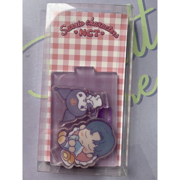 READY INA| NCT SANRIO DOYOUNG ACRYLIC STAND ONLY DOYOUNG KUROMI ACRYLIC STAND OFFICIAL