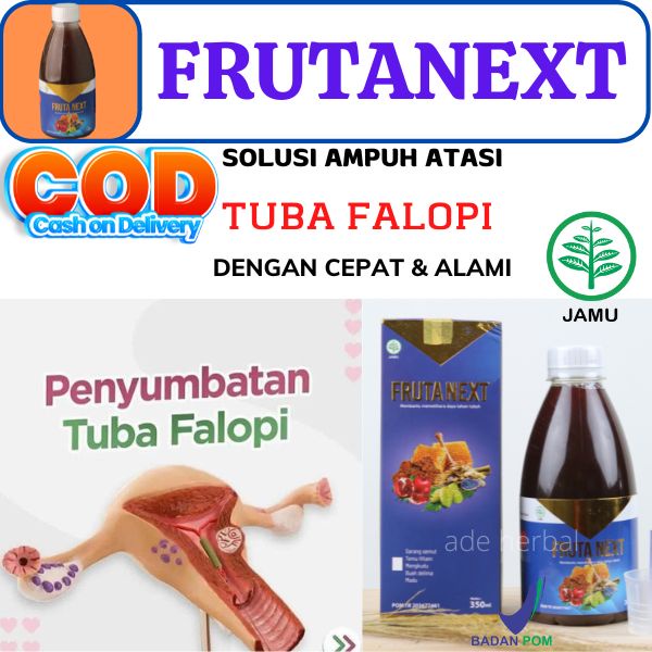 FRUTANEXT Obat Herbal Penyumbatan Tuba Falopi, Indung Telur Tersumbat - Herbal FRUTANEXT