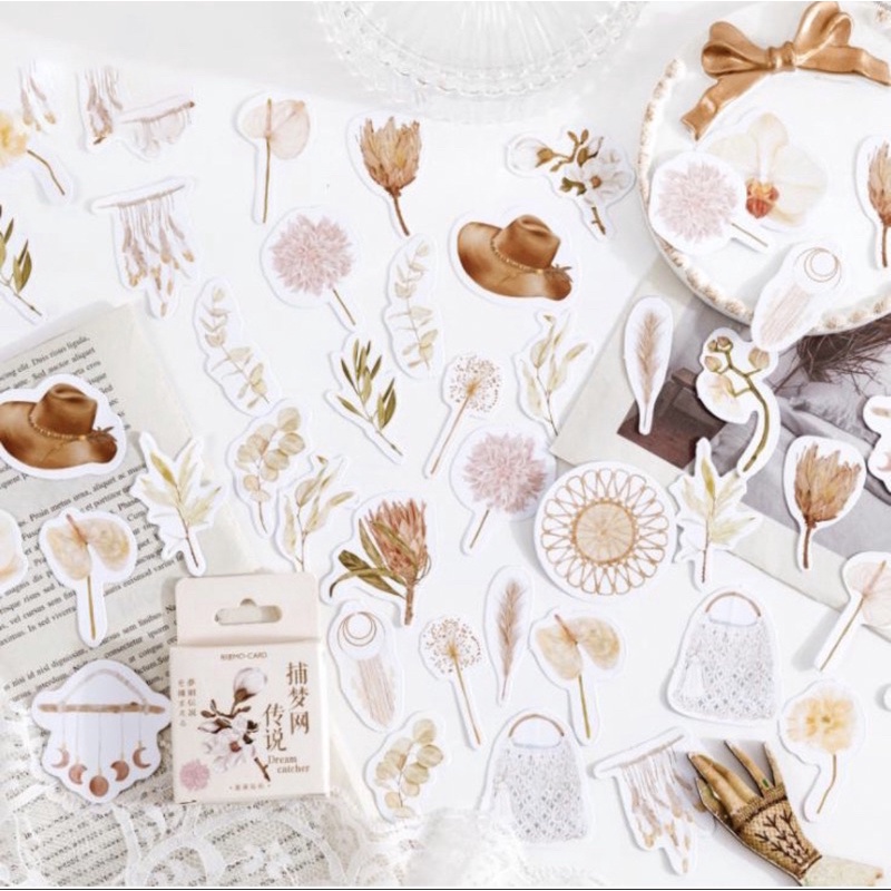 

DREAM CATCHER Sticker Deco DIY Scrapbook Stiker Jurnal Diary Planner Kotak
