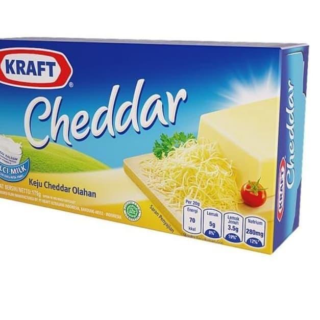 

ARTVv2V6--KRAFT KEJU CHEDDAR 165 GR CHEESE KEJU BATANGAN