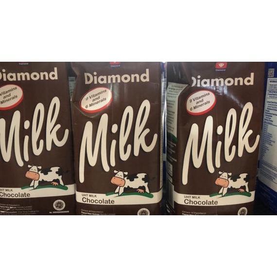 

Makin laris--Susu Diamond Full Cream & Coklat 1 Liter UHT (satuan)