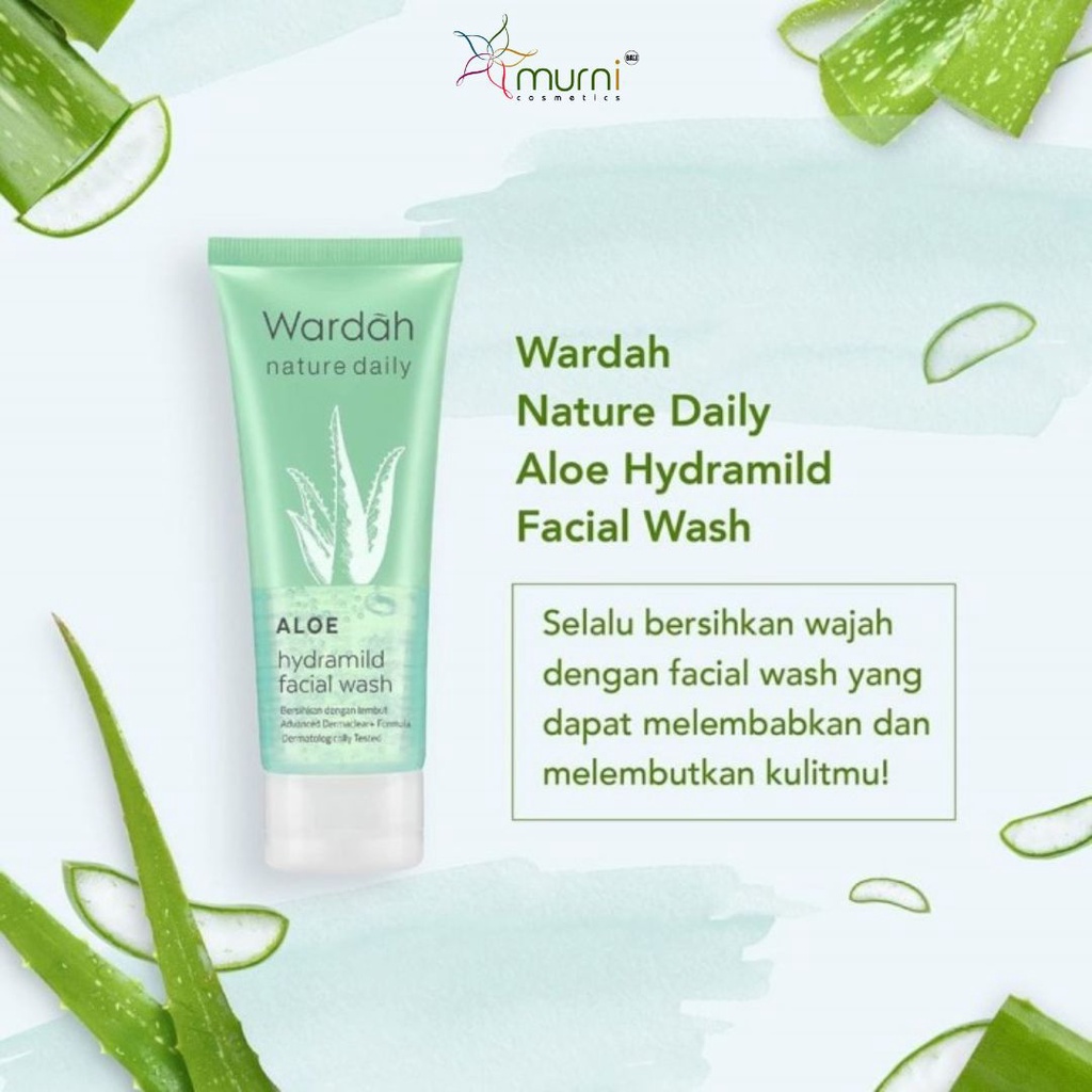 WARDAH NATURE DAILY ALOE HYDRAMILD FACIAL WASH 60ML