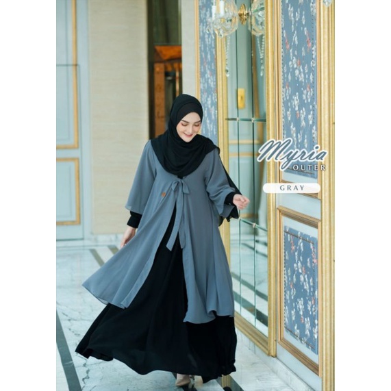 Myria Dress & Outer by ANB Grosir