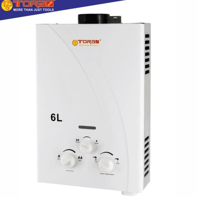 TORA GAS WATER HEATER - PEMANAS AIR 6 LITER GAS LPG GWHGA HYH5664D