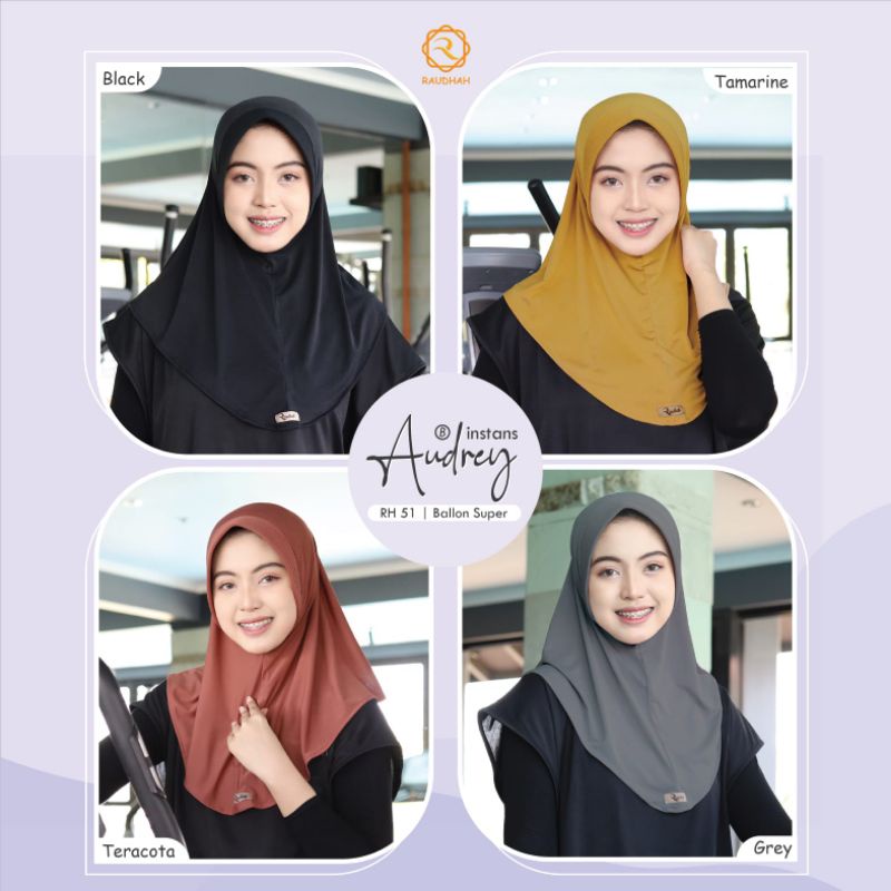 BERGO AUDREY INSTAN SPORT by Raudhah