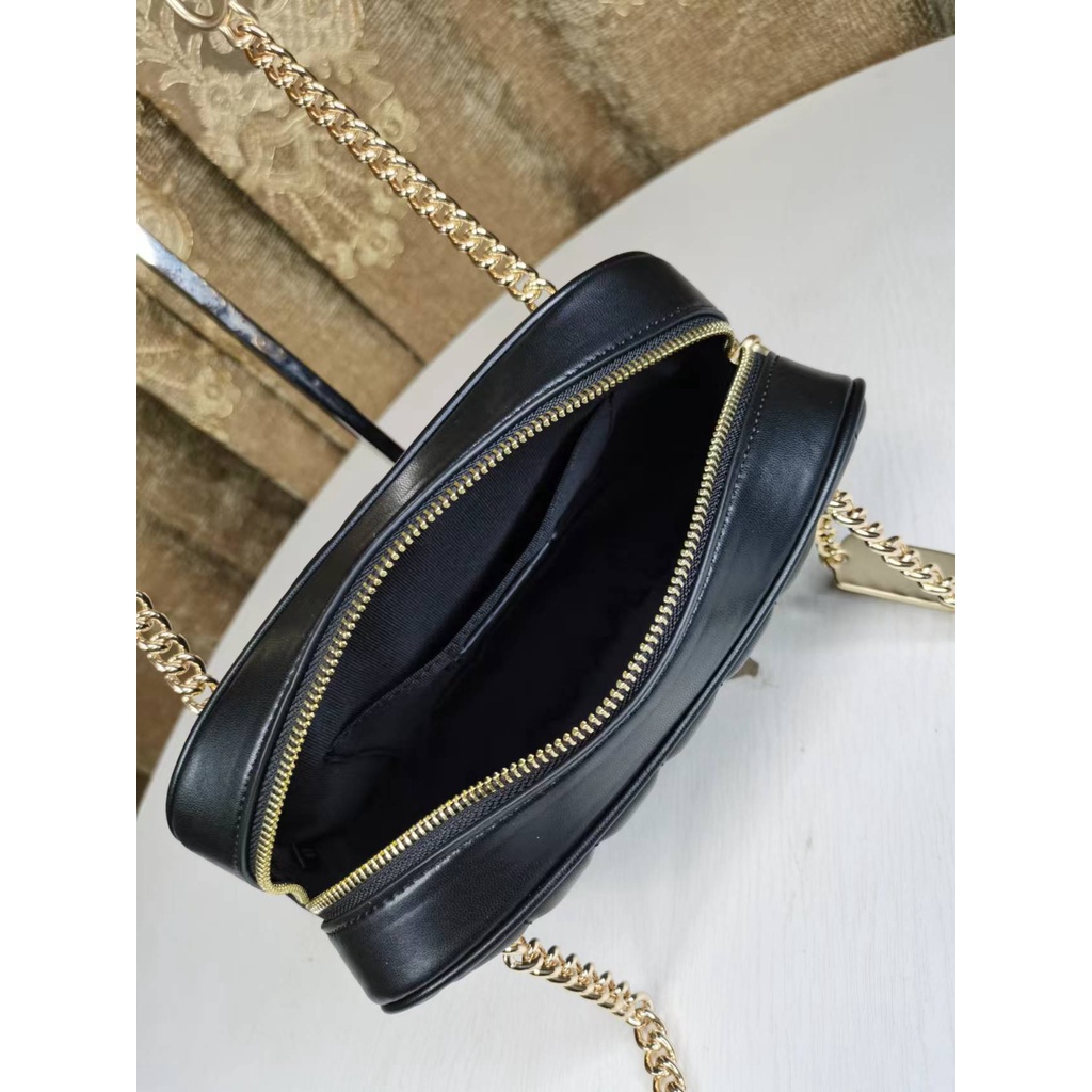 [Instant/Same Day]Coach original 8151 small fragrant shoulder bag chain bag camera bag messenger bag   xjb