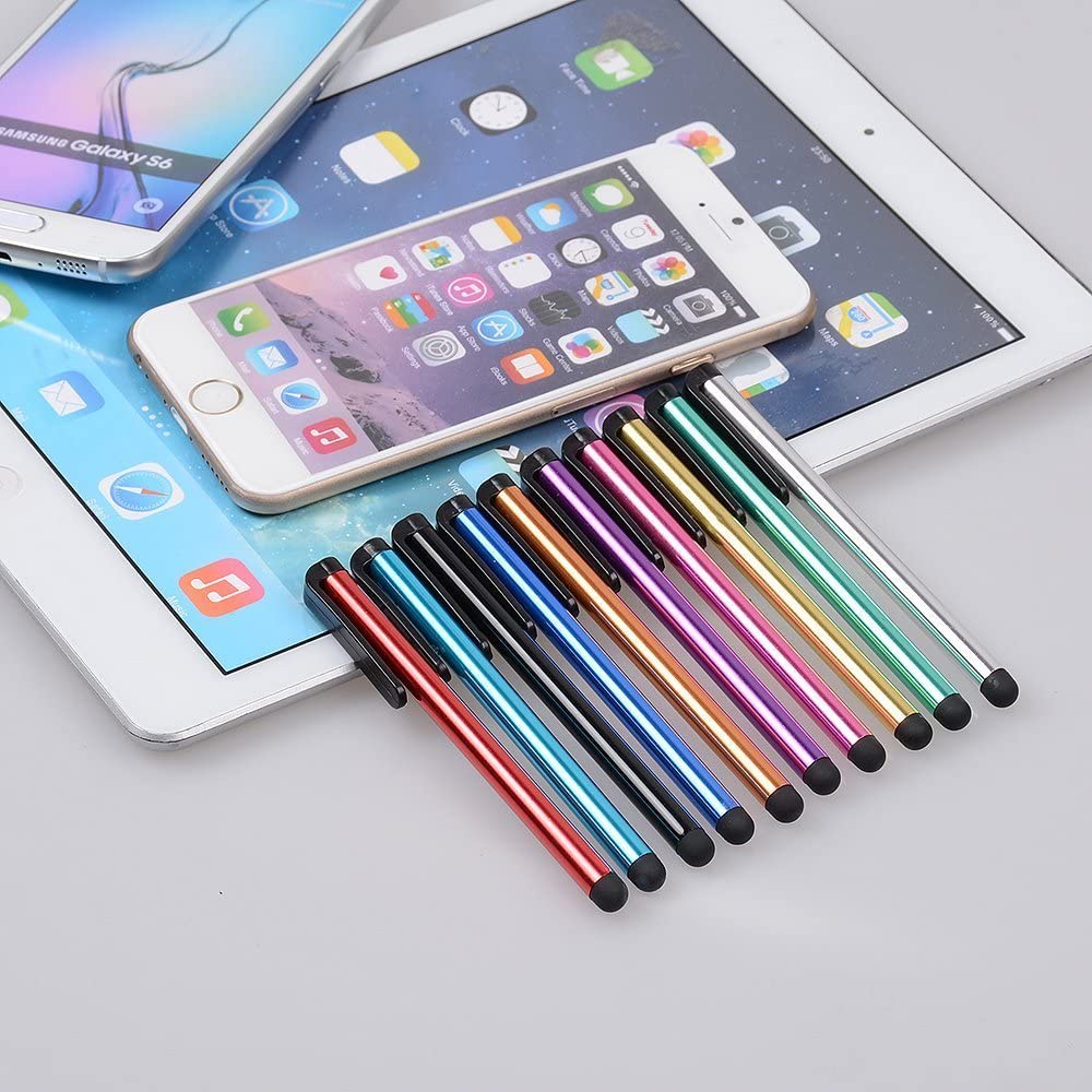 Stylus Pen Bisa Untuk Semua HP Tablet Universal Layar Sentuh Android Iphone Ipad IOS PC Staylus Pulpen Pena Pensil Sensitive Drawing Pen Stilus Smartphone Handphone HP Vivo Samsung Xiaomi Realme Oppo infinix Poco HP44