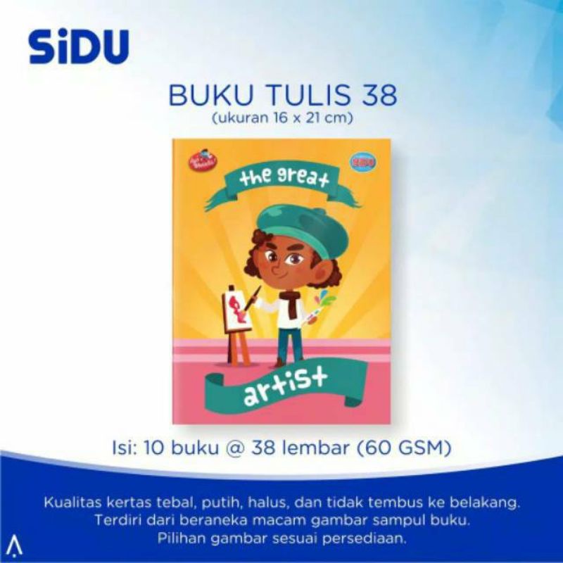 Buku Tulis Sinar Dunia 58lembar / 38lembar