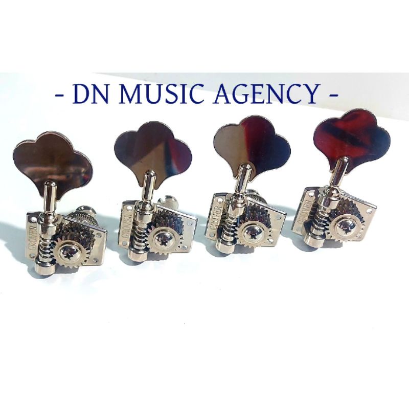 dryer bass grover 4 string sejajar original tuning machine bass 4R style jazz bass not  hipshot