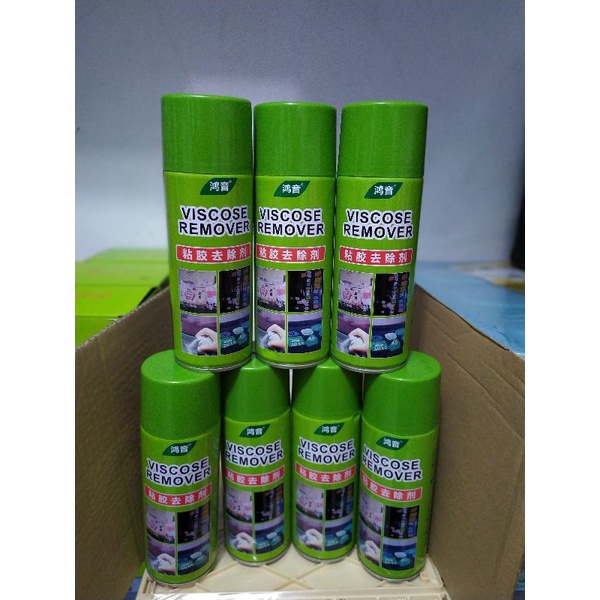 &lt;^ SJA ^&gt; Remover Spray Pembersih  Bekas Cat Stiker Semprotan Penghilang Stiker Bekas  Cat Pilok  Noda Lem Stiker