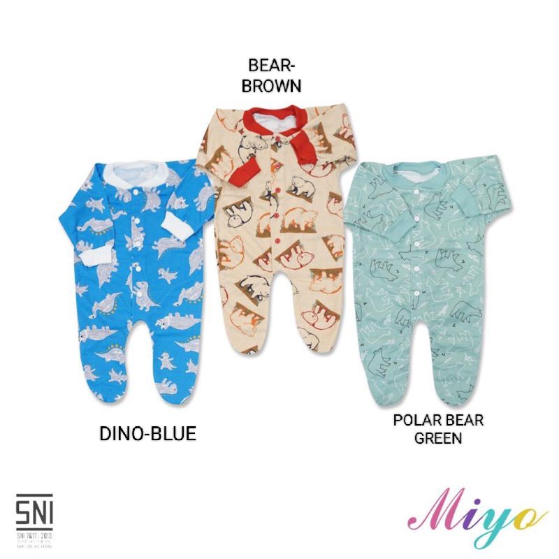 (MIYO) Baju Kodok Panjang/Sleepsuit