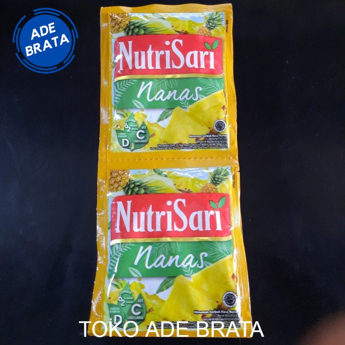 

nutrisari nanas sachet 10x13 gr