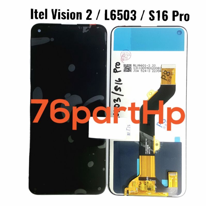 Ori Oem Lcd Touchscreen Fullset Itel Vision 2 L6503 S16 pro