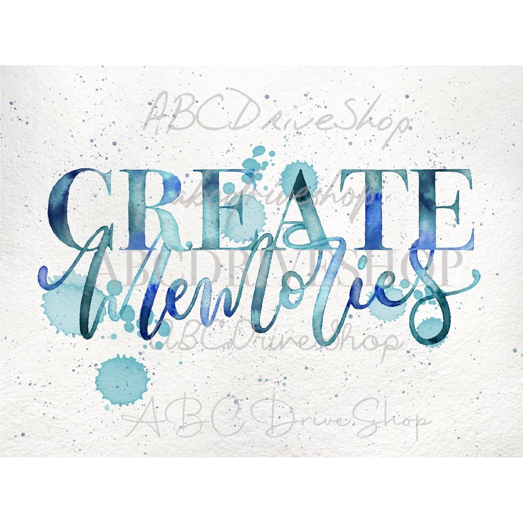 Procreate Brush - Watercolor Lettering Procreate Kit