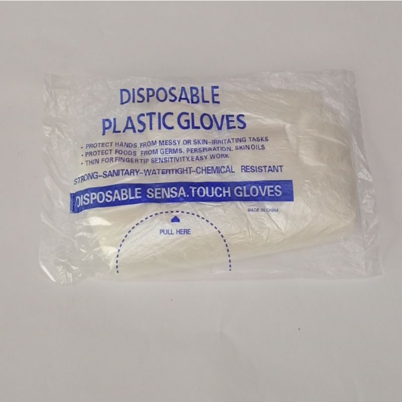 SARUNG TANGAN PLASTIK HDPE SEKALI PAKAI HIGIENIS PENCEGAH KUMAN