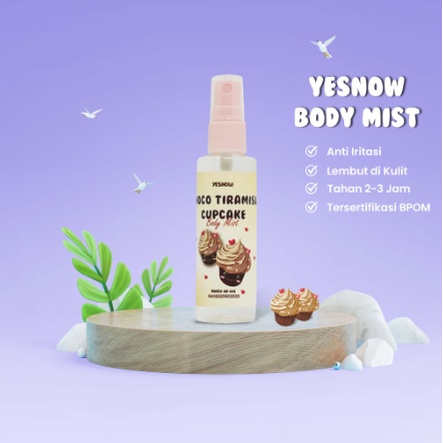 YESNOW BODY MIST SOMETHING SWEET &amp; FRESH 60ml