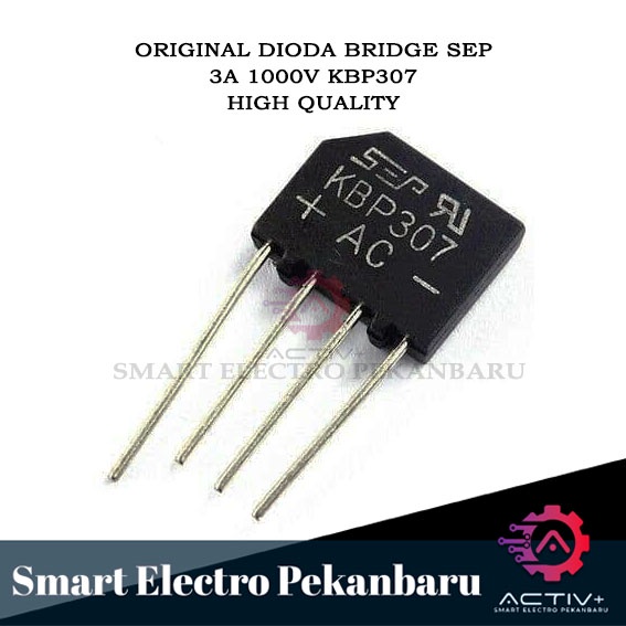 Jual ORIGINAL SEP DIODA SISIR 3A 1000V KBP307 DIODA BRIDGE DIODE 307 3 ...