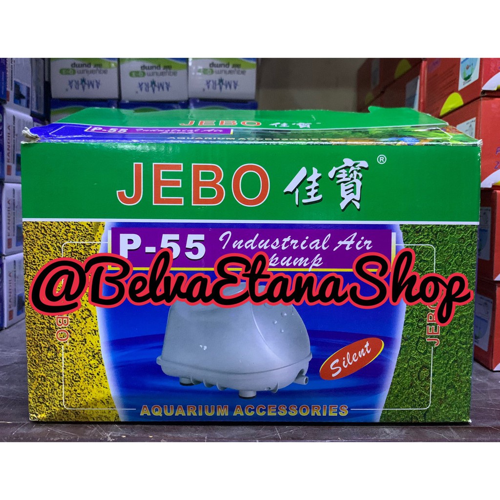 Jebo P-55 P 55 Pompa Udara Hi Flow Air Pump Blower