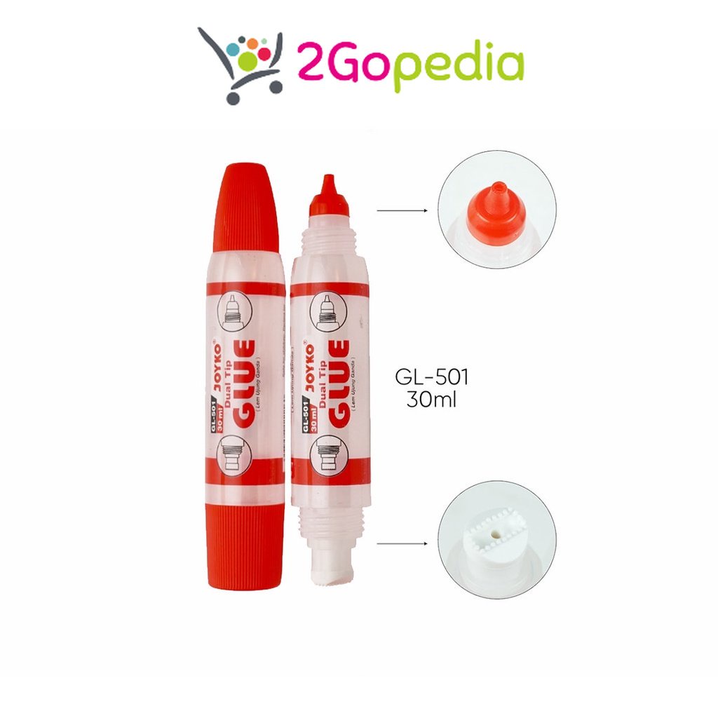 

Lem Cair GL 501 Dual Tip Joyko Grosir Murah Atk