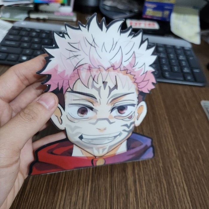 

STIKER 3D MOTION LENTICULAR ANIME - D0058 - Jujutsu - Yuji Itadori