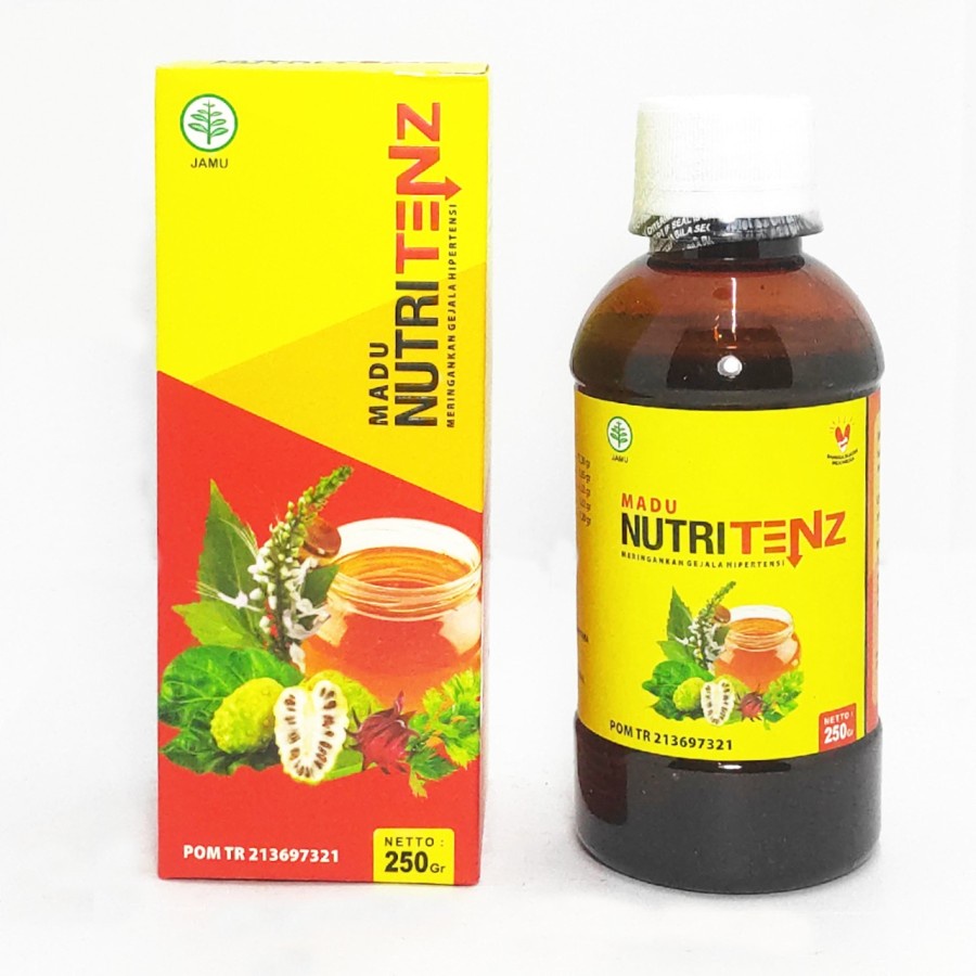 

Madu Nutritenz Hipertensi Darah Tinggi Asli Original Obat Herbal 250gr