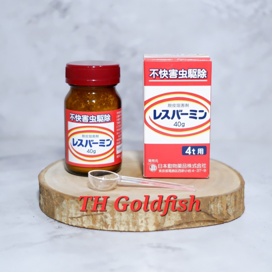 JPD Less Vermin 40 Gr Obat Hama, serangga kolam Ikan Original Jepang