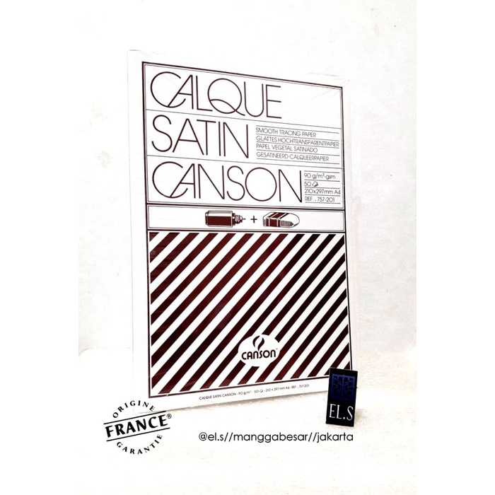 

Aman Canson Calque Satin A4 (Kalkir) Diskon