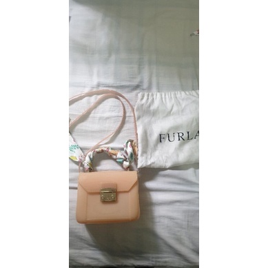 Furla Candy Bon Bon Mini Peach
